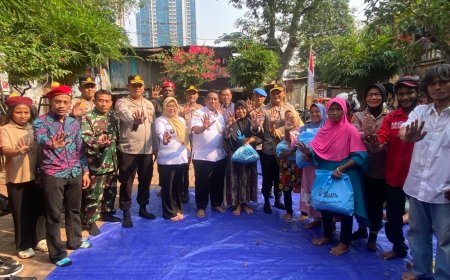 Aliansi Mahasiswa Jakarta Selatan Bersama Polres Metro Jaksel Rawat Stabilitas Sosial di Akar Rumput