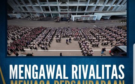 RIVALITAS DI LAPANGAN TETAP DAMAI, KMHDI DKI APRESIASI POLA PENGAMANAN PMJ